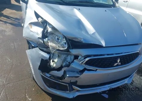 2019 Mitsubishi Mirage Le из США, поврежденный, VIN ML32A5HJ6KH004965